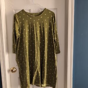 Green Polka Dot Dress